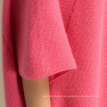 2017 rosa Farbe Wholesales falt gestrickte 12GG Pullover Neueste Design Für Winter